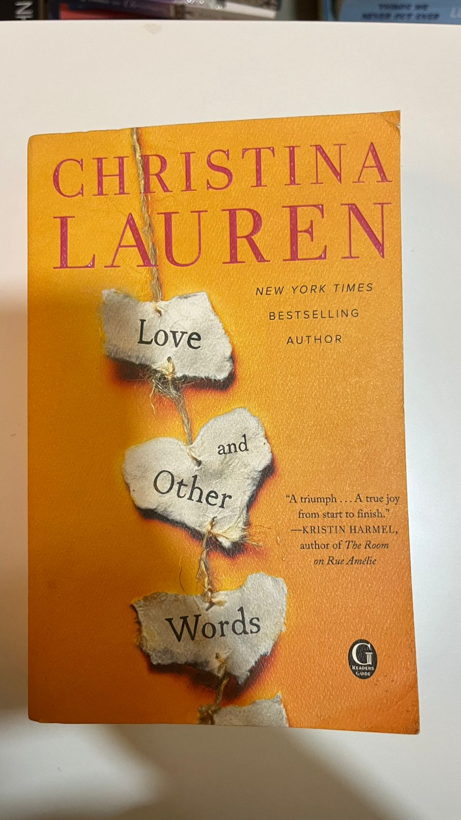 Love and Other Words by Christina Lauren (Paperback)