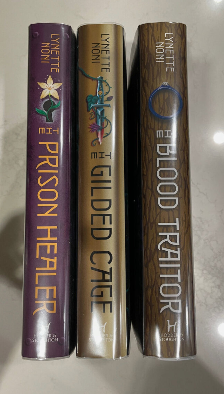 FairyLoot: THE PRISON HEALER The Gilded Cage Signed by LYNETTE NONI 1st Ed Printing