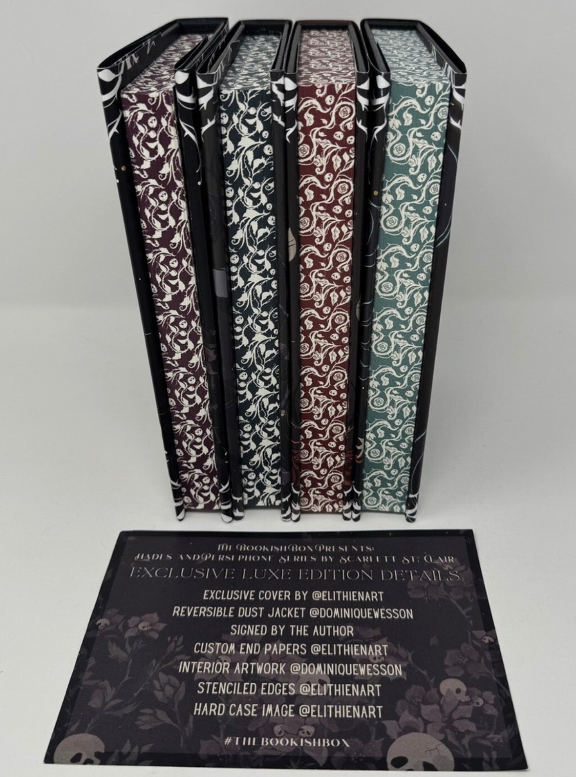 Bookish box: Hades and Persephone (1-4) by Scarlett St Clair (Hardcover)