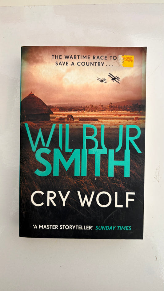 Cry wolf by Wilbur Smith (Paperback)