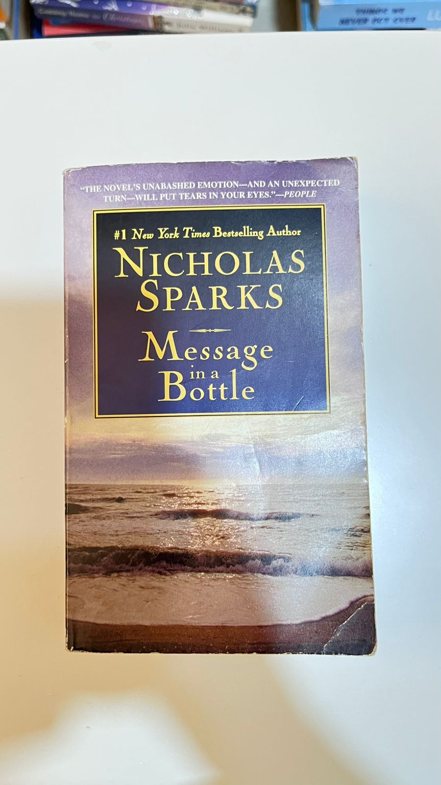 Message in a Bottle by Nicholas Sparks (Paperback)