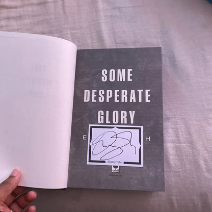Illumicrate: Some Desperate Glory by Emily Tesh (Hardcover)