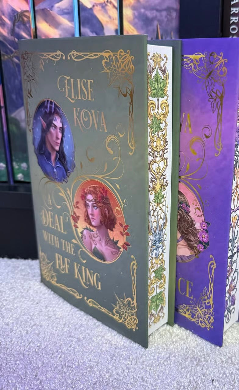 Fairyloot : A deal with the elf king by Elise Kova (Hardcover)