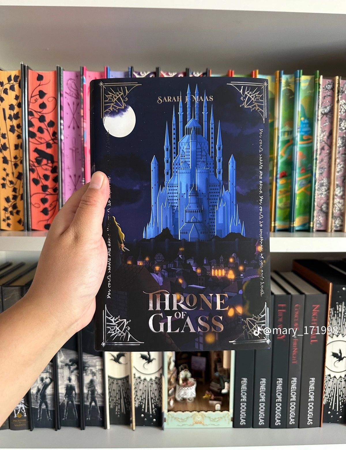 Acrylipics: Throne of Glass Series by Sarah J. Maas (Hardcover)