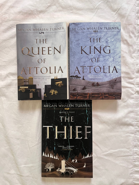 The Queen’s Thief Trilogy by Megan Whalen Turner (Paperback)