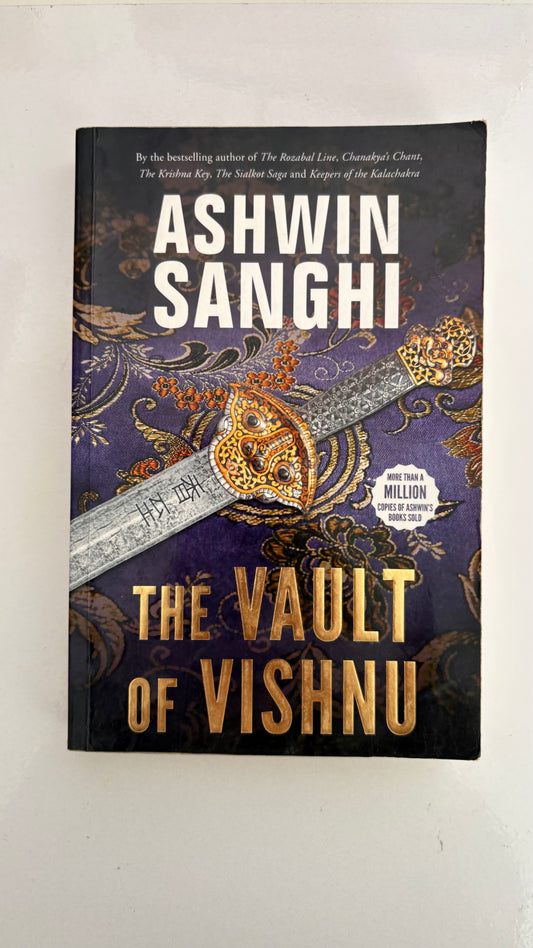 The vault of Vishnu by Ashwin Sanghi (Paperback)