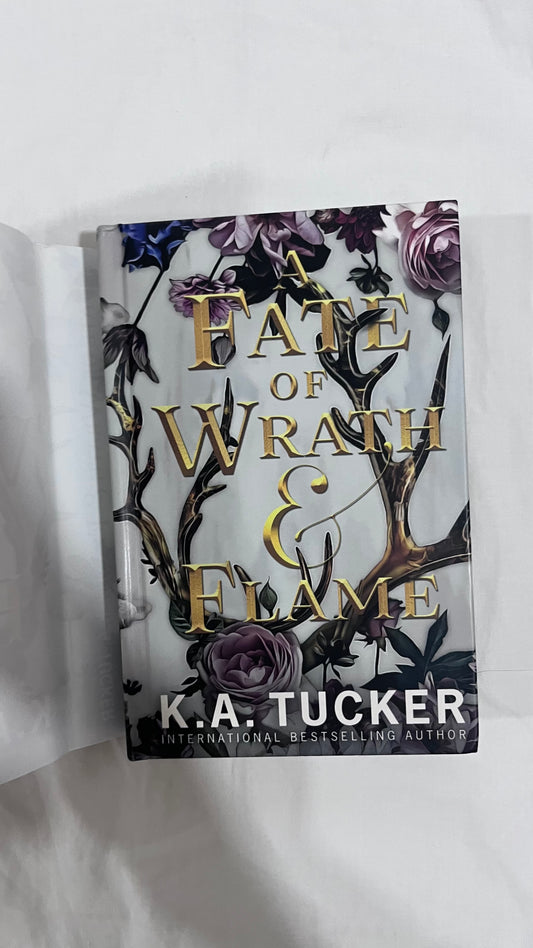 Fate Of Wrath & Flame by K.A. Tucker (Hardcover)