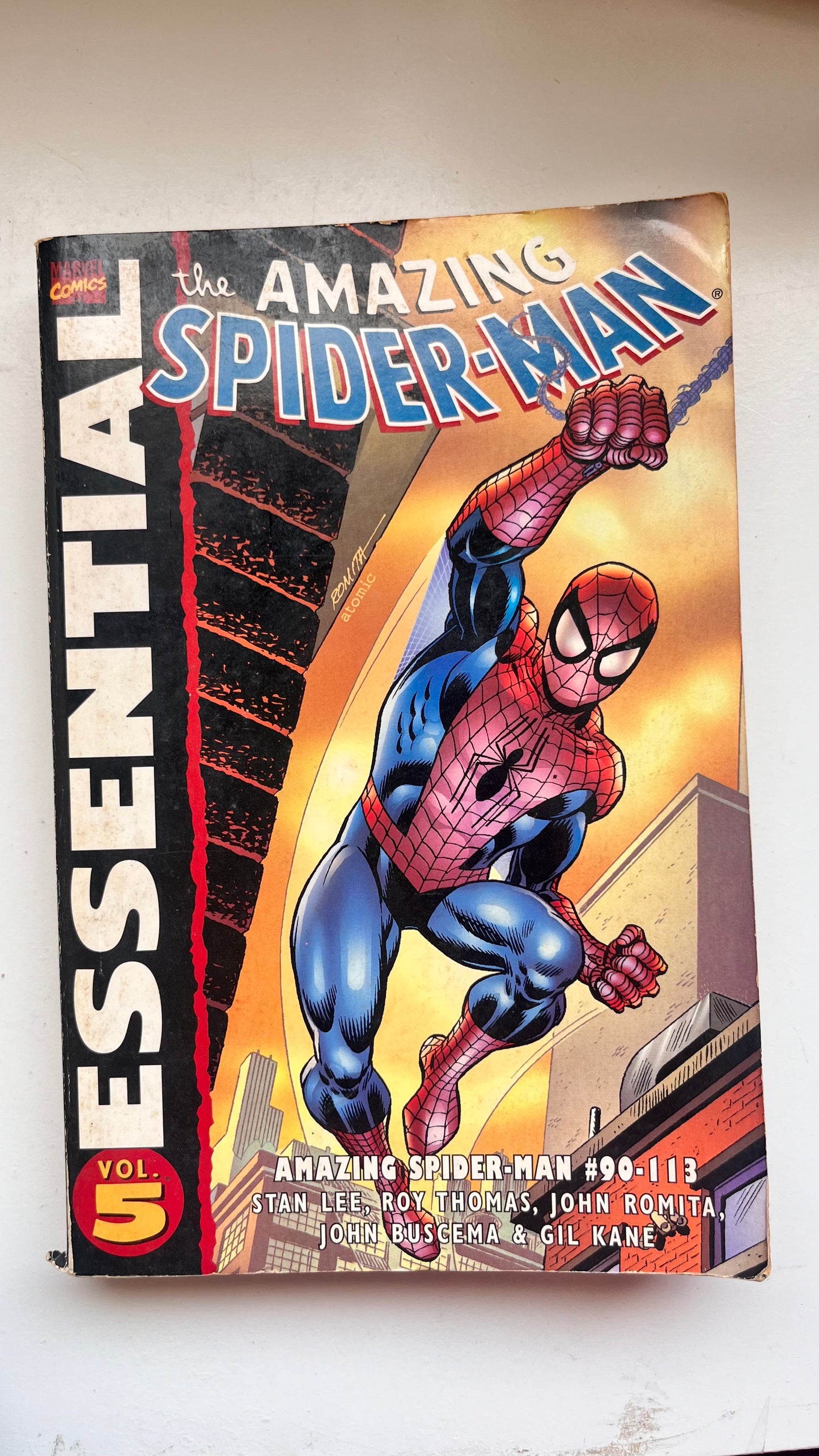 Spiderman comic book