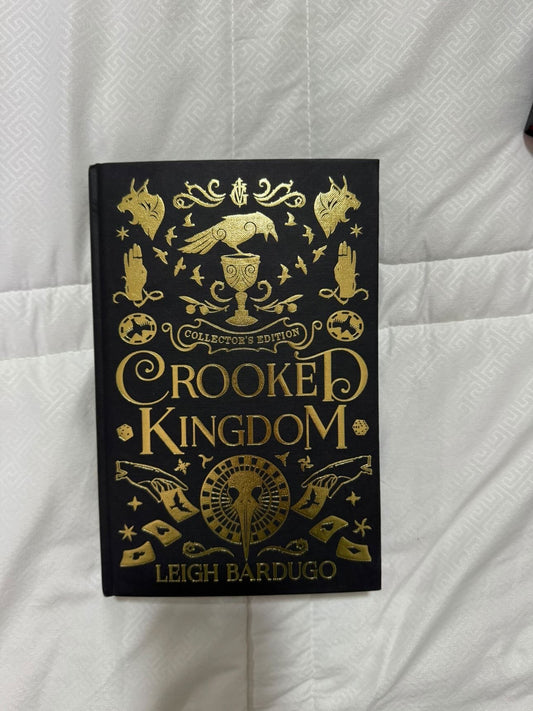 Collectors edition: Crooked Kingdom by Leigh Bardugo (Hardcover)