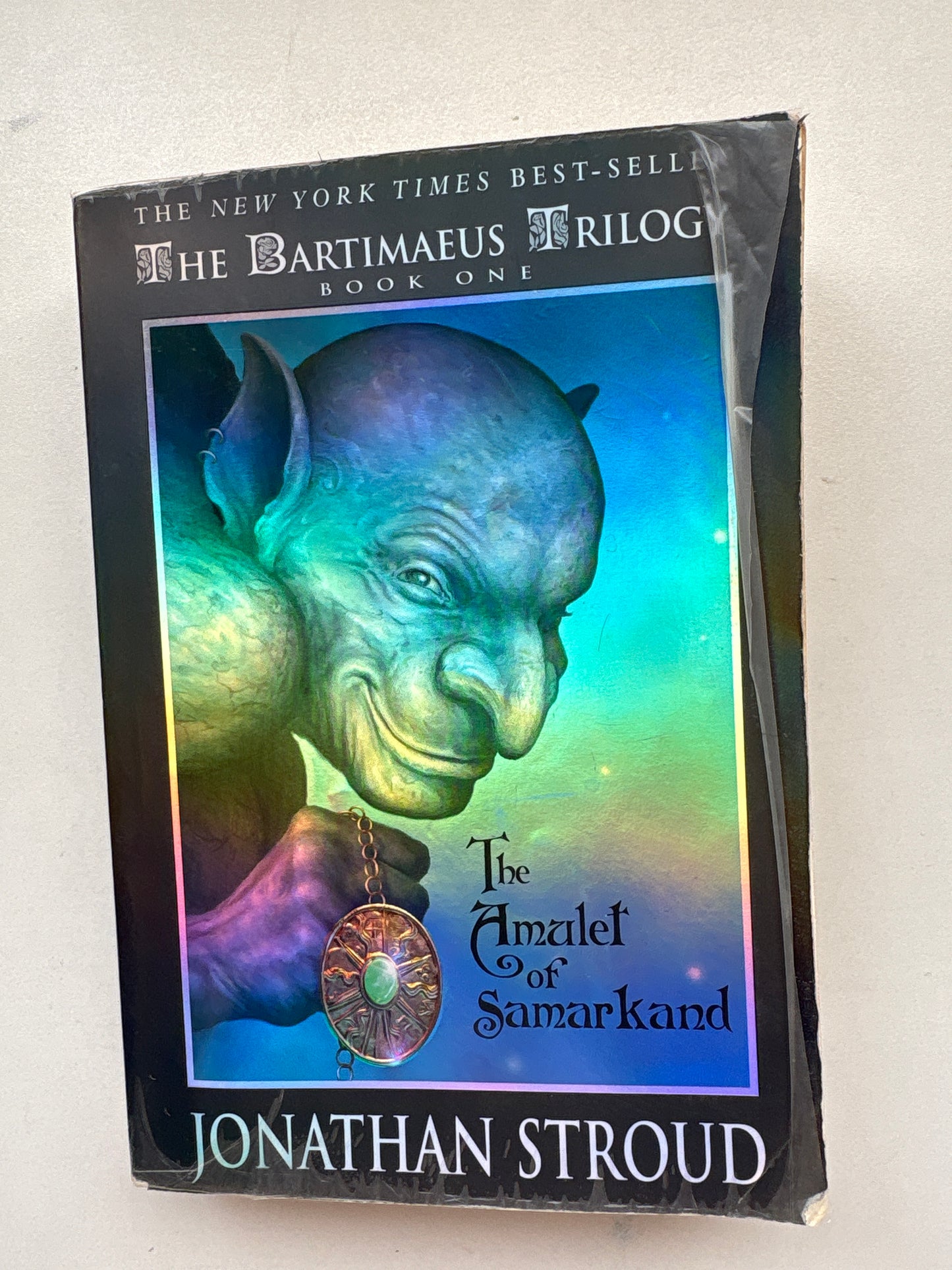 The Bartimaeus Trilogy: The amulet of Samarkand (Book 1) by Jonathan Stroud (Paperback)