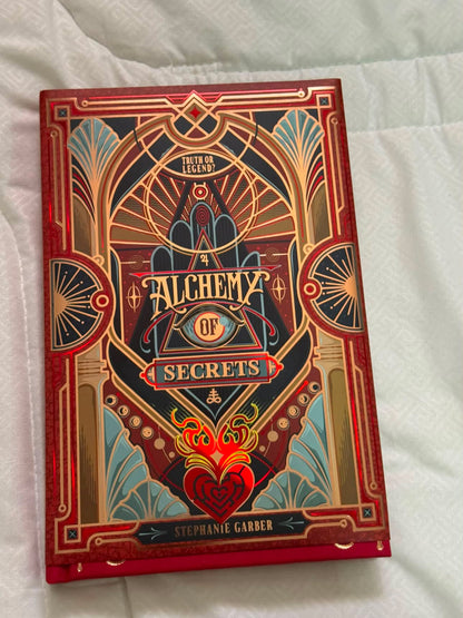 Bookishbox: Alchemy of secrets by Stephanie Garber (Hardcover)