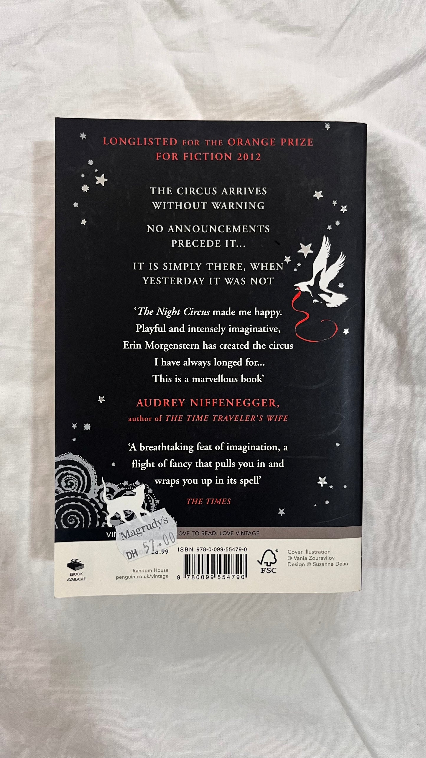 The Night Circus by Erin Morgenstern (Paperback)