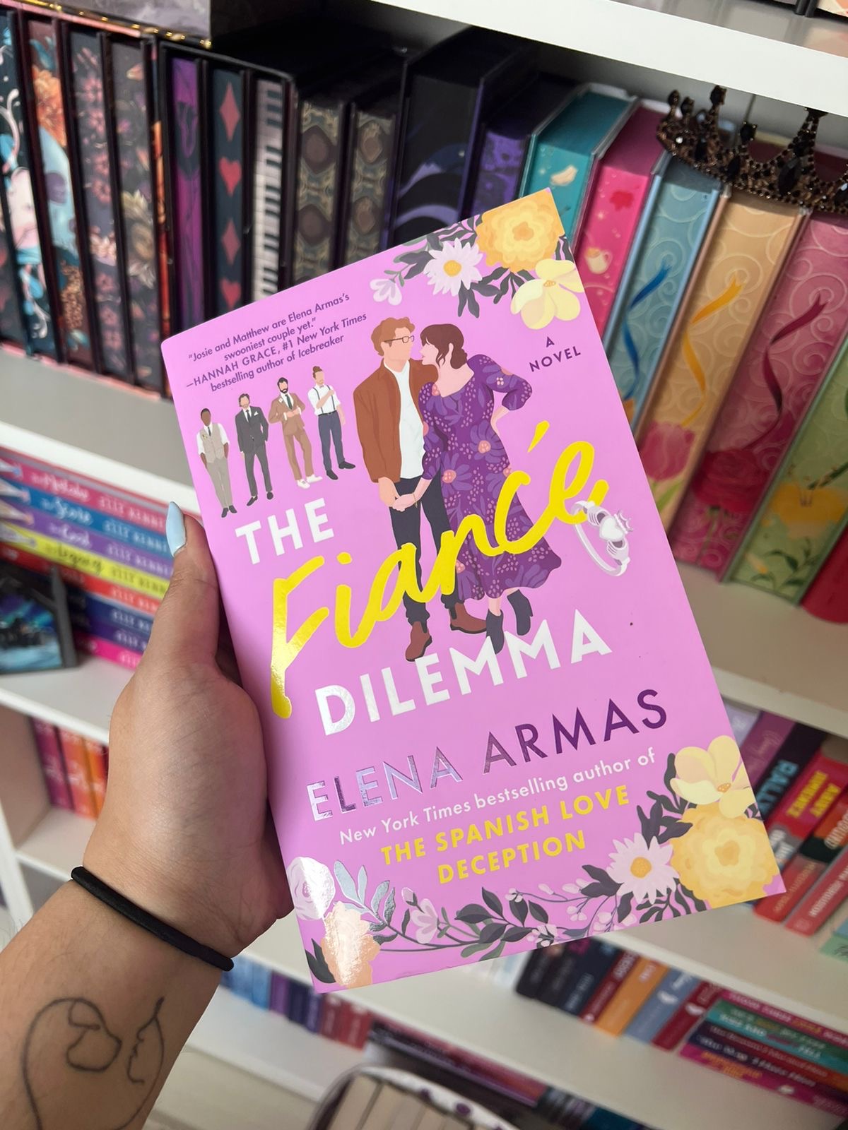 The Fiance Dilemma by Elena Armas (Paperback)