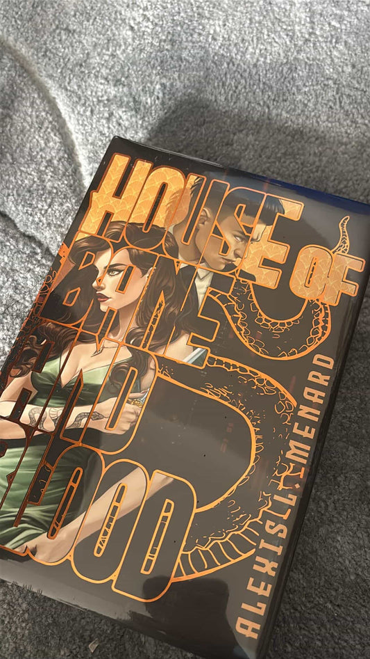 Bookish box: House of Bane and Blood by Alexis L. Menard (Hardcover)