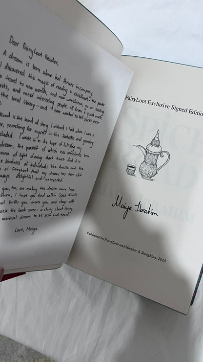 Fairyloot: Spice Road By Maiya Ibrahim (Hardcover)