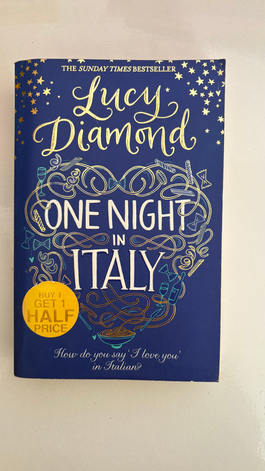 One night in Italy by Lucy Diamond (Paperback)