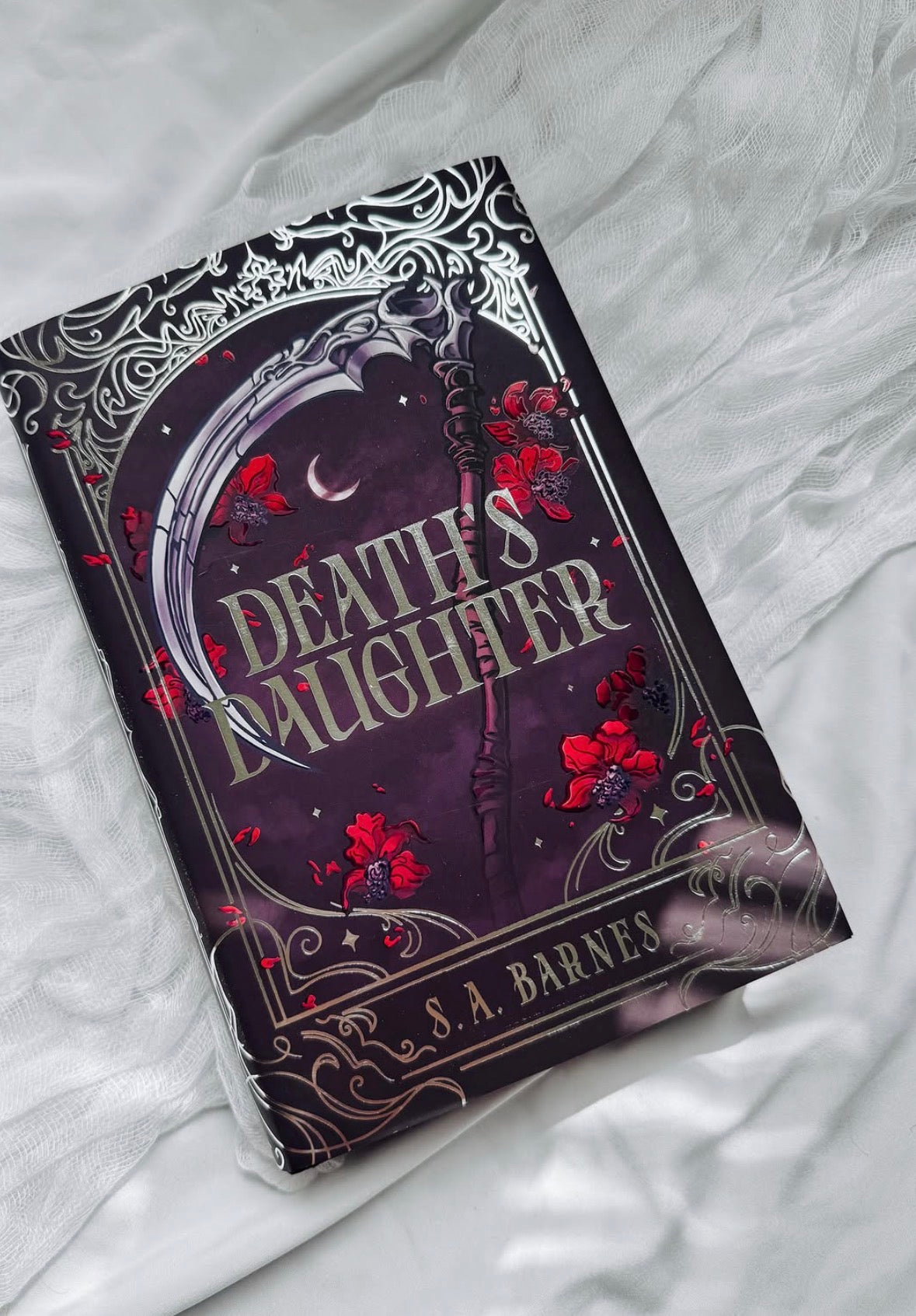 Fairyloot: Death’s Daughter by S. A. Barnes  (Hardcover)