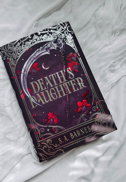 Fairyloot: Death’s Daughter by S. A. Barnes  (Hardcover)