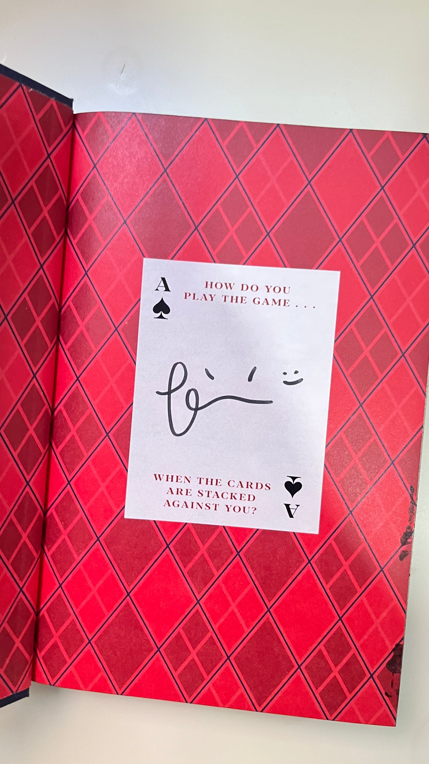 Signed - Ace of Spades by Faridah Abike-Lylmide (Hardcover)