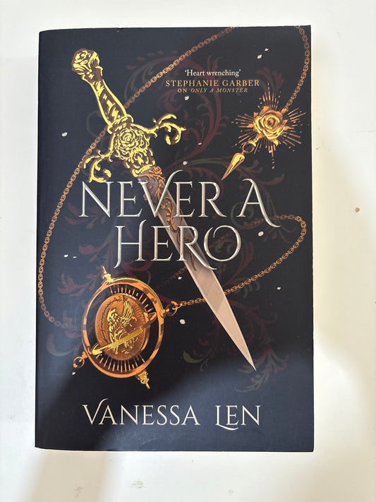 Never a Hero by Vanessa Len (Paperback)