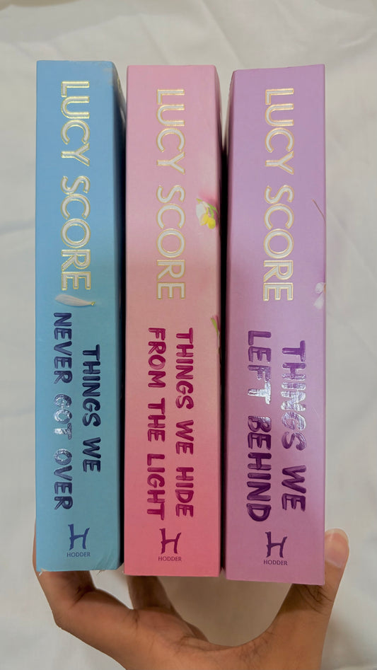 Things we never got over by Lucy Score Trilogy (Paperback)