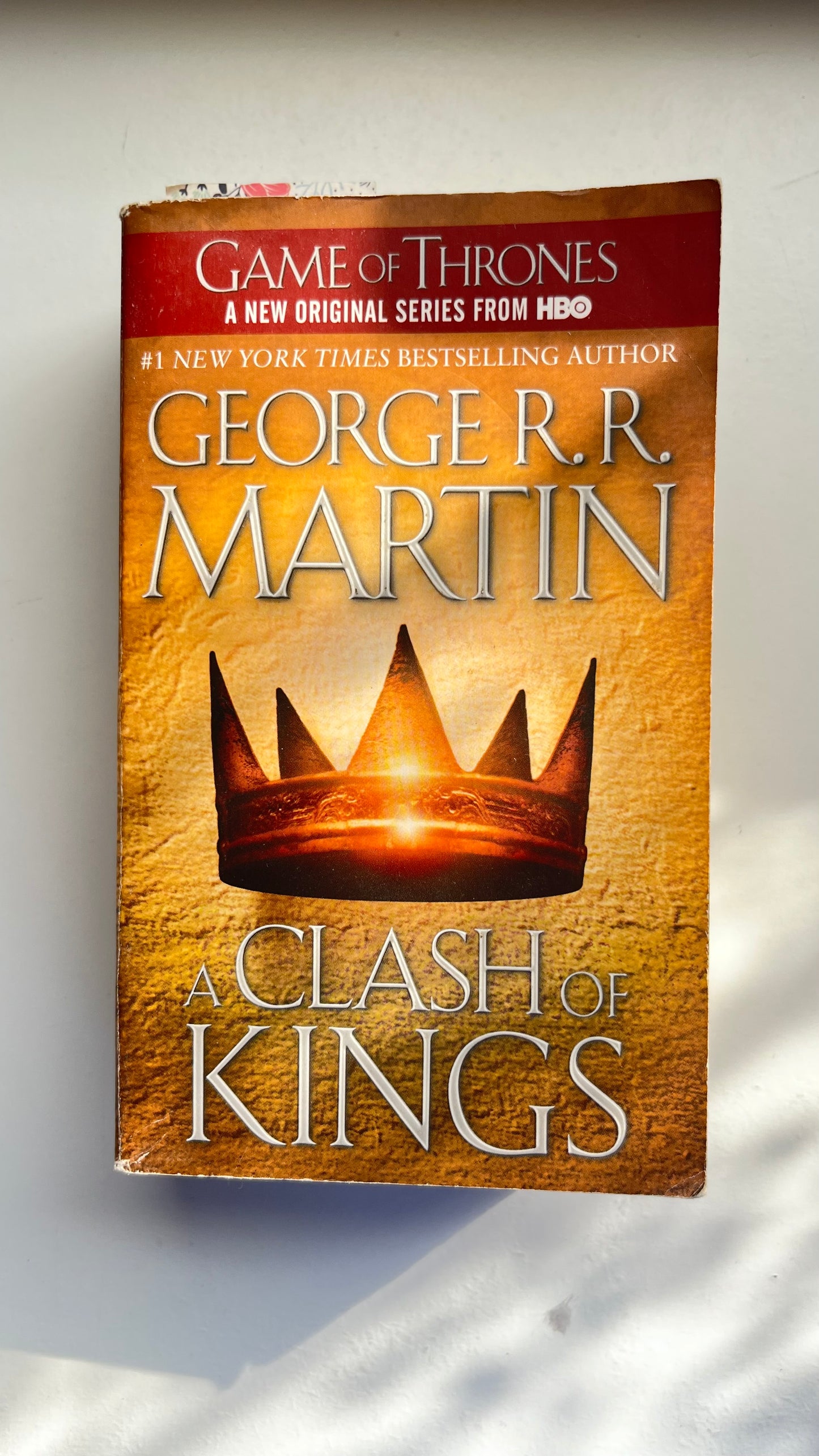 A Clash of Kings – The second book in A Song of Ice and Fire series.