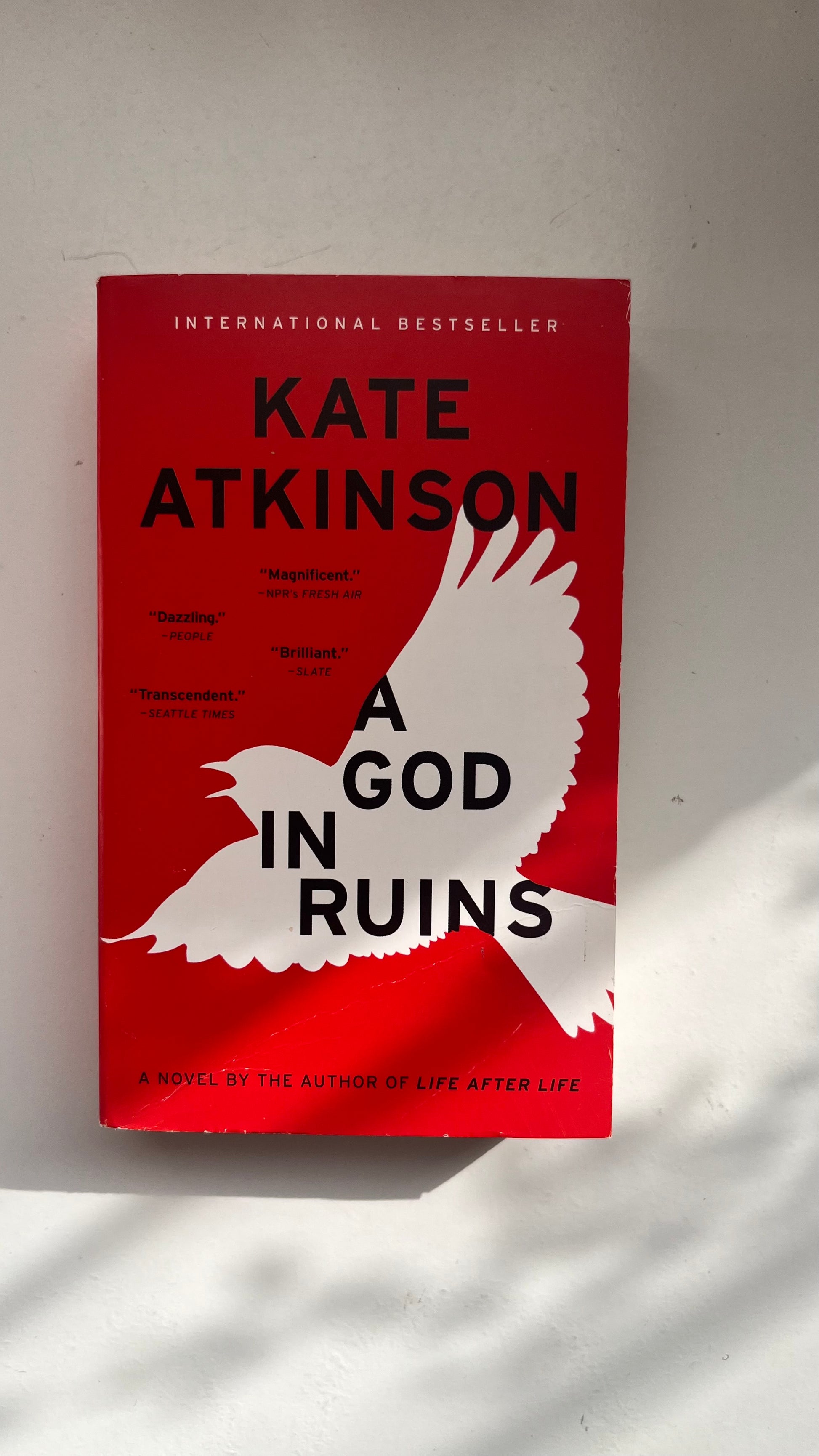 A God in Ruins by Kate Atkinson – A deeply moving historical novel.