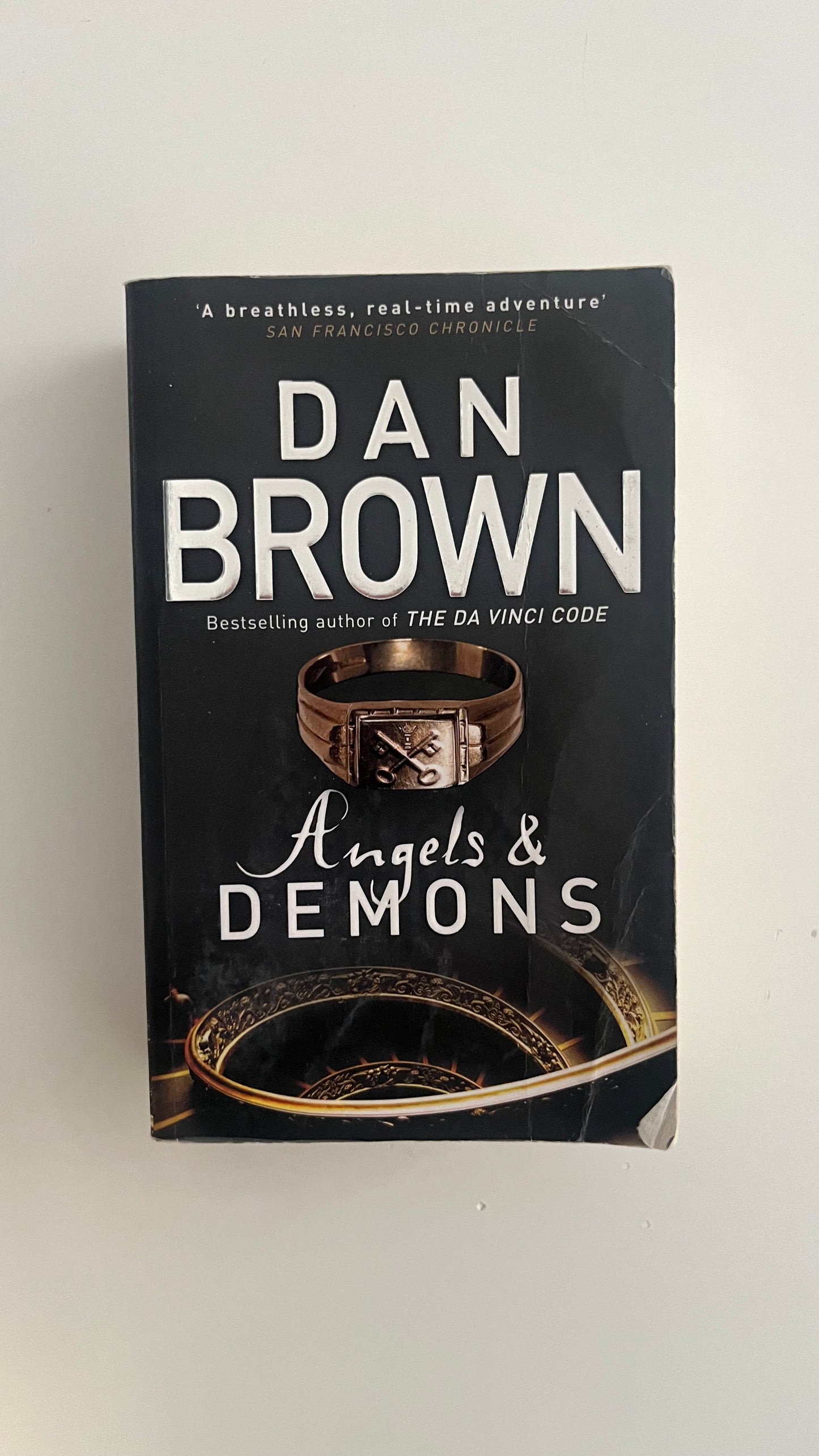 Angels and Demons by Dan Brown paperback edition