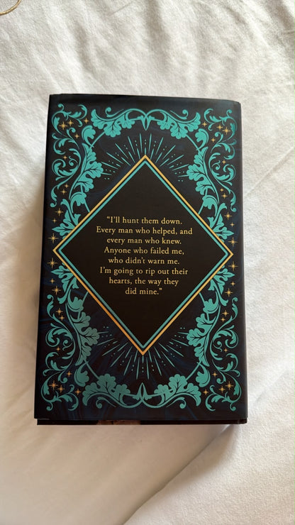Butterfly Bookclub: Bloody black by Rhiannon Hargadon (Hardcover)