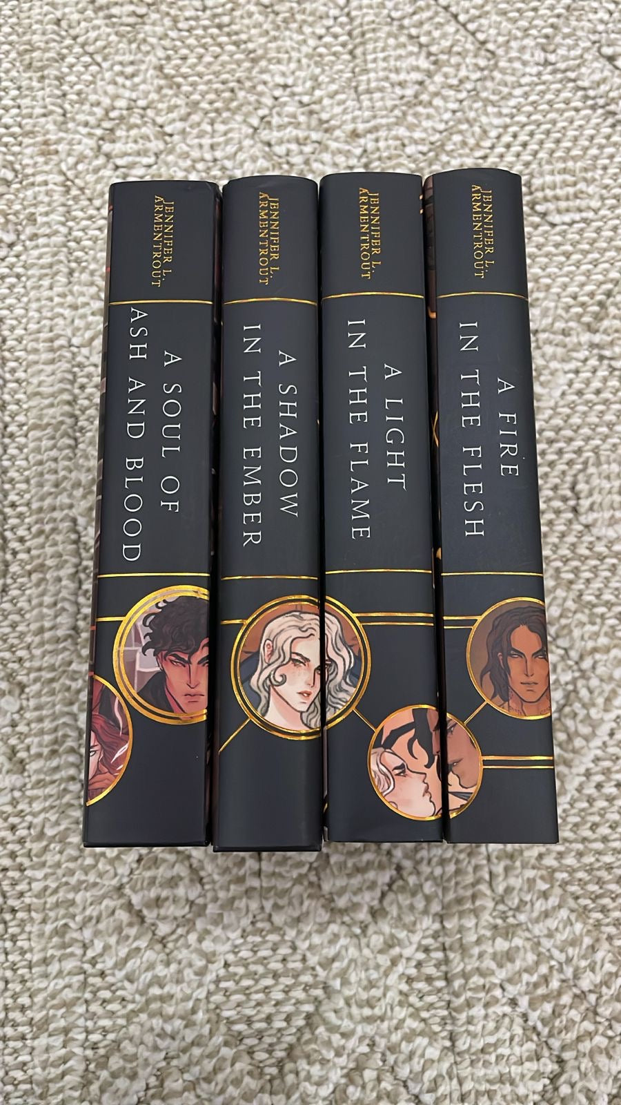 Fairyloot Exclusive - From Blood And Ash Triology By Jennifer L. Armentrout (Hardcover)