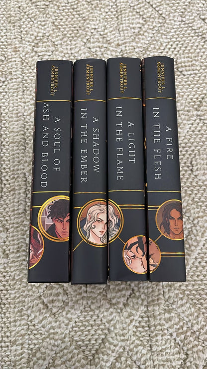 Fairyloot Exclusive - From Blood And Ash Triology By Jennifer L. Armentrout (Hardcover)