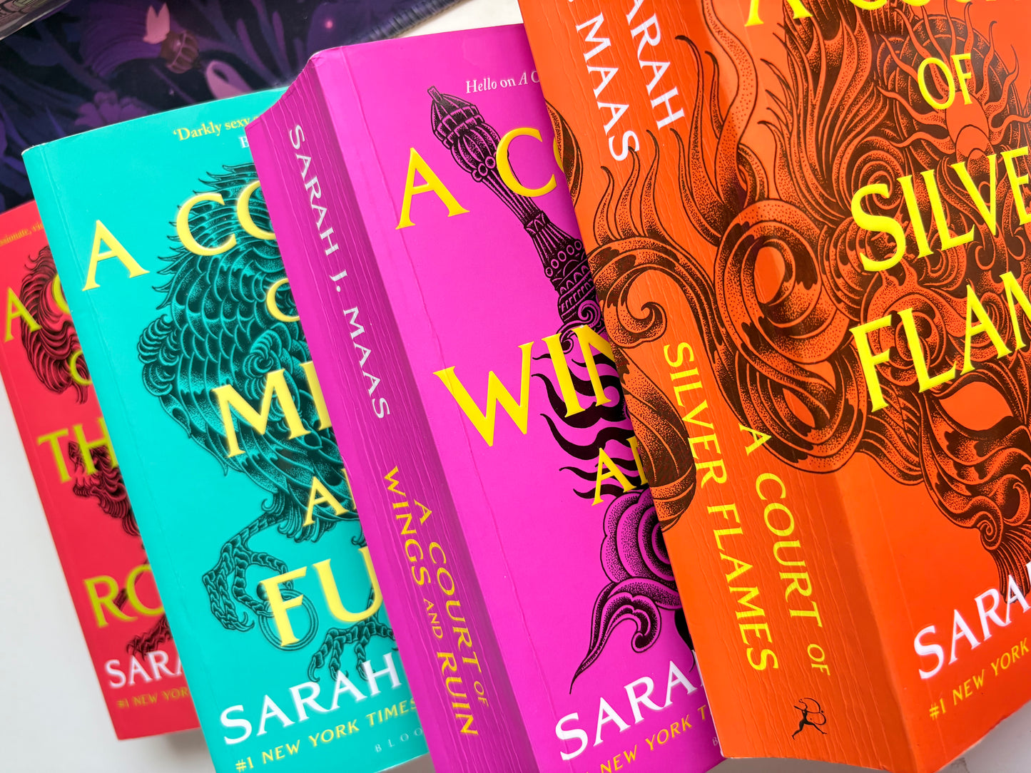 Acotar Series (4 books) by Sarah J Mass (Paperback)