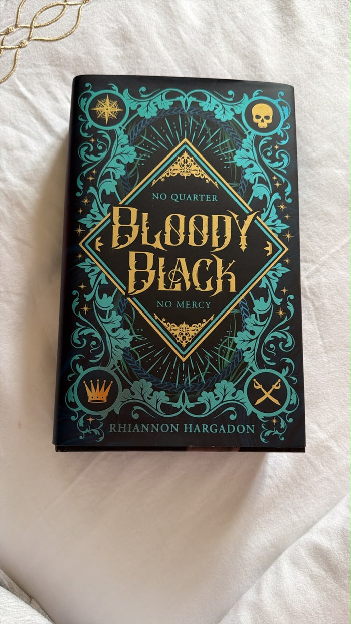 Butterfly Bookclub: Bloody black by Rhiannon Hargadon (Hardcover)