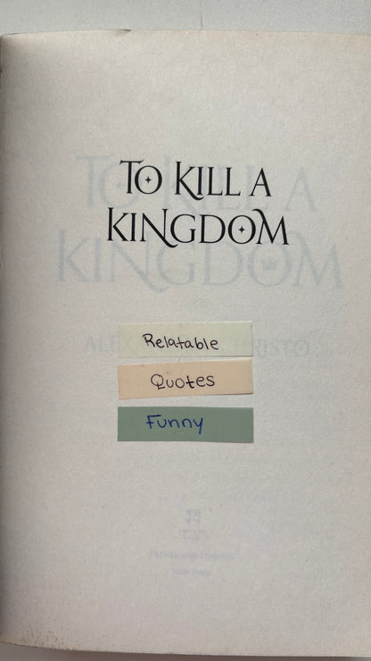 To kill a kingdom by Alexandra Christo (Paperback)