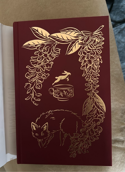 Wisteria by Adalyn Grace (signed + hidden foiled cover) hardback