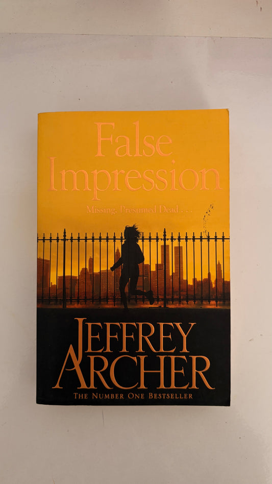 False impression by Jeffery Archer (Paperback)