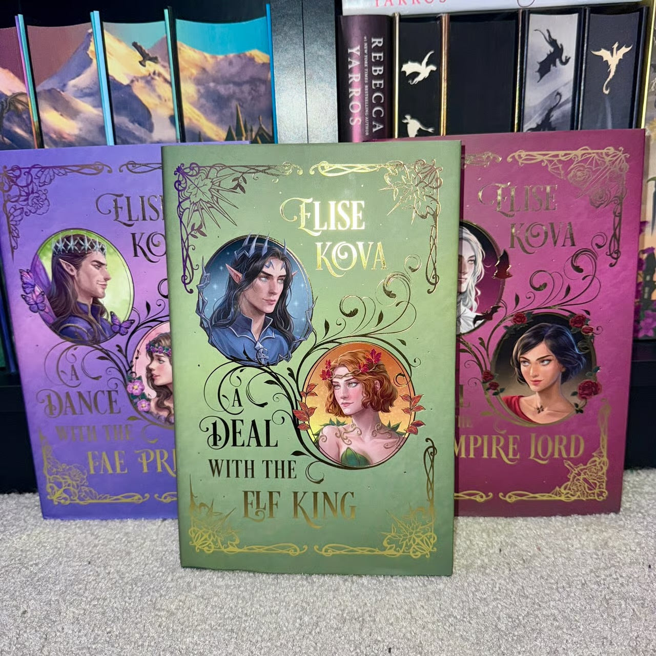 Fairyloot : A deal with the elf king by Elise Kova (Hardcover)