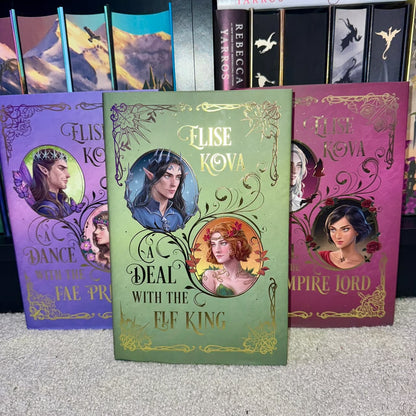 Fairyloot : A deal with the elf king by Elise Kova (Hardcover)