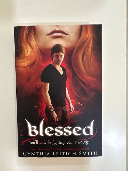 Book cover of 'Blessed' by Cynthia Leitich Smith on a white background