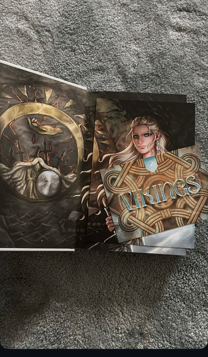 Fairyloot: A Fate Inked in Blood by Danielle L. Jensen (Hardcover)