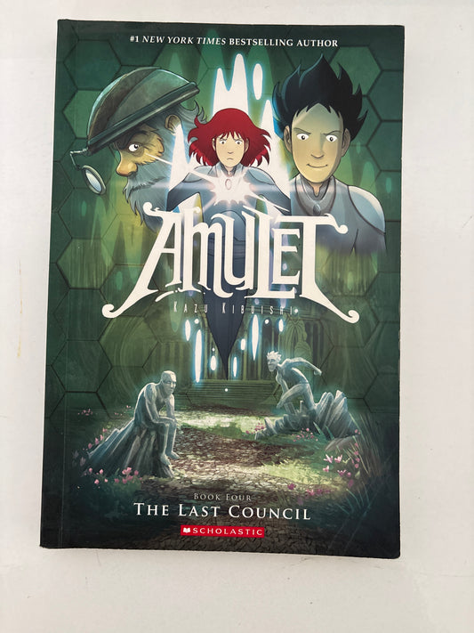 The Stonekeeper #4: Amulet by Kazu Kibishi (Paperback)