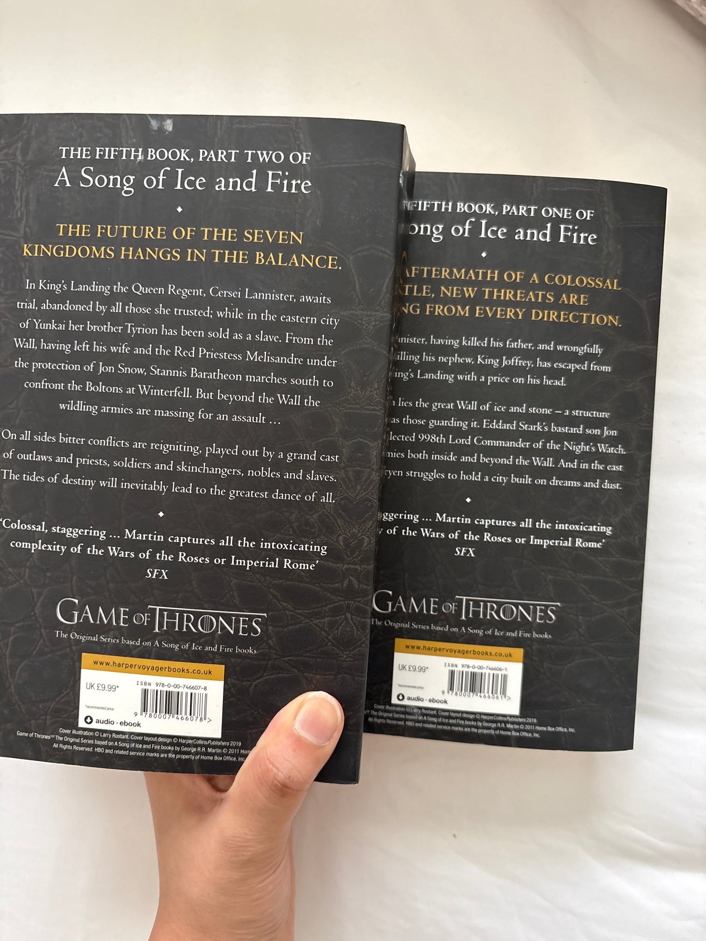 A dance with dragons 1&2 by George R.R. Martin (Paperback)