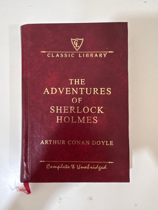 The Adventures Of Sherlock Holmes By Arthur Conan Doyle (Hardcover)