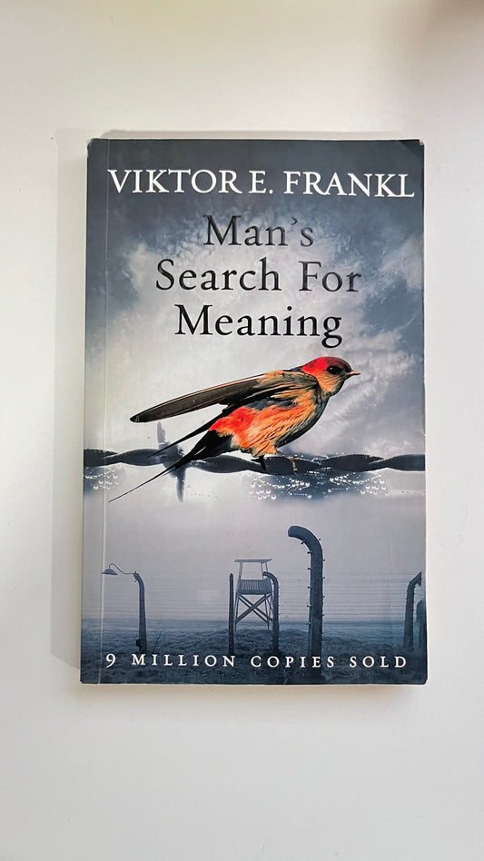 Man’s search for meaning by Viktor E. (Paperback)