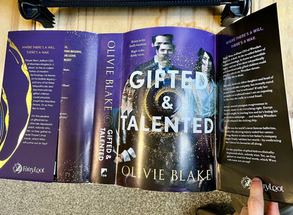 Fairyloot: Gifted and Talented by Olive Blake (hardcover)