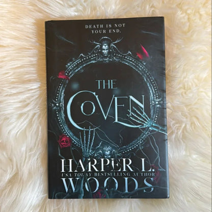 The Coven by Harper L. Woods (Hardback) - Sprayed edges