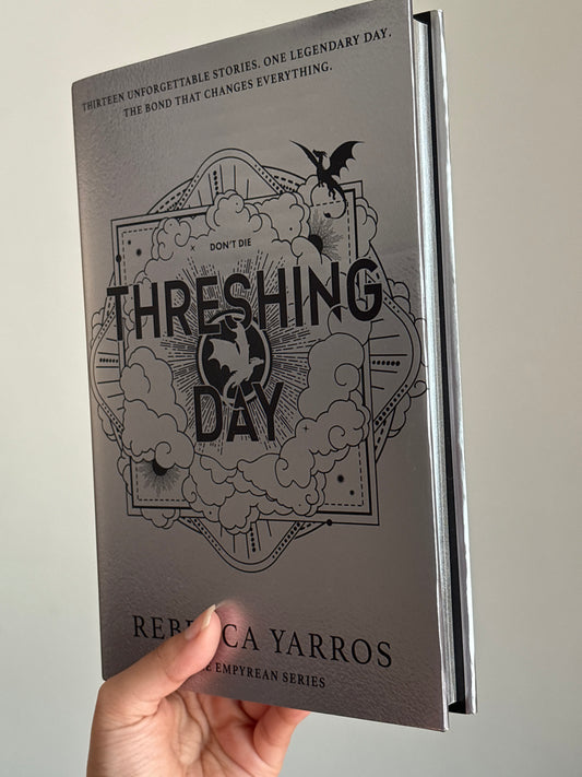 Threshing day by Rebecca Yarros (Hardcover)