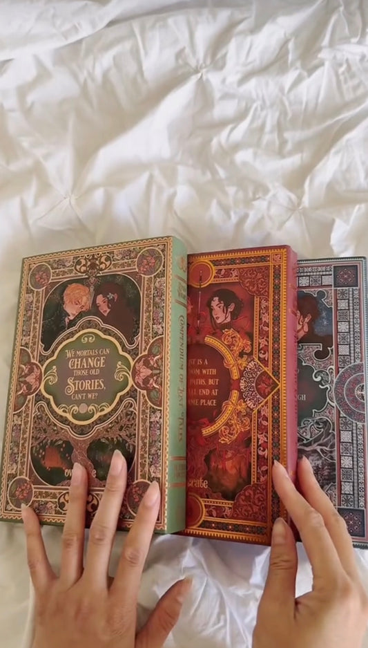 Owlcrate: Emily Wilde’s Encyclopedia of fairies trilogy (hardcover)