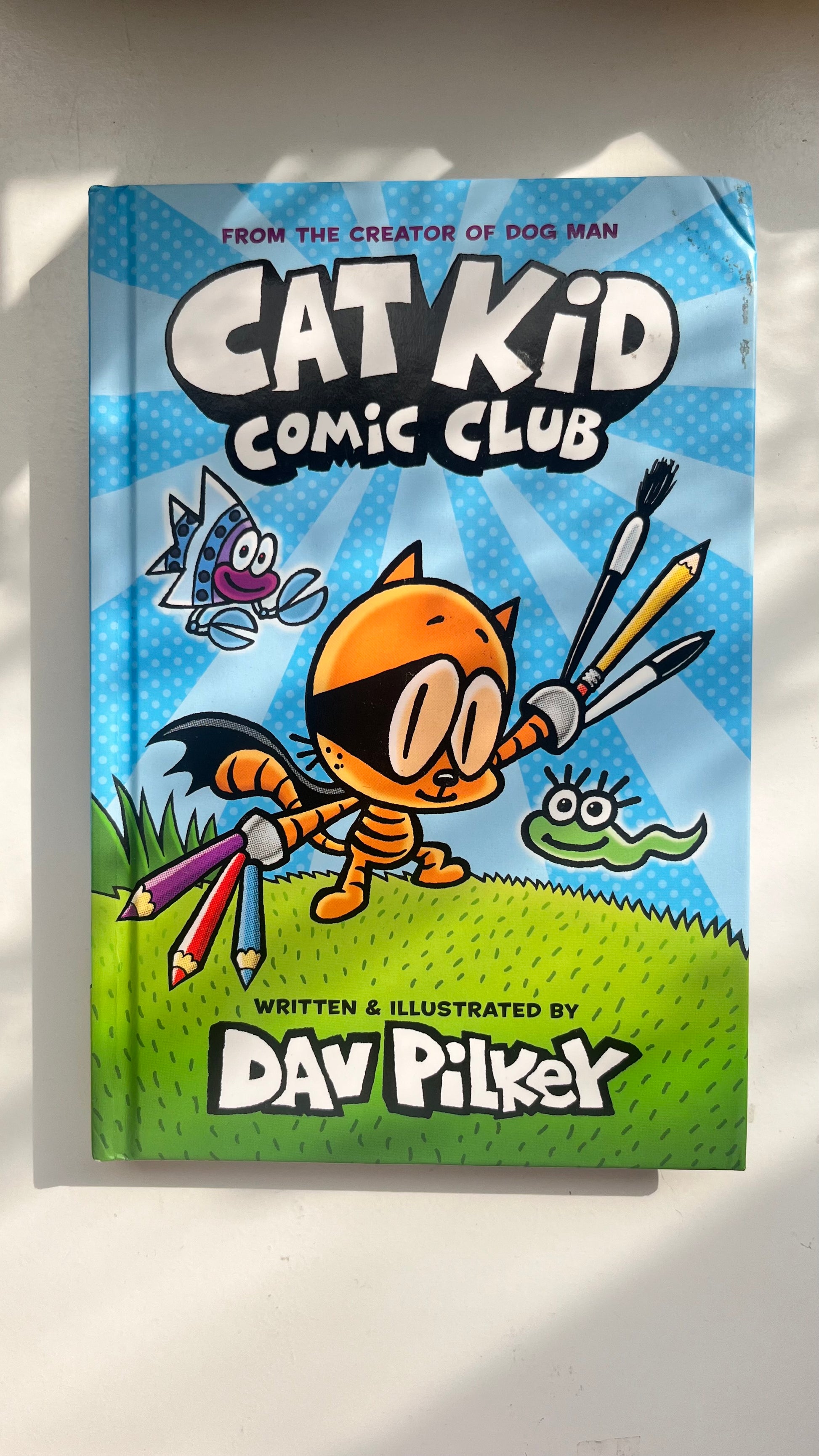 Cat Kid Comic Club by Dav Pilkey – Funny children's graphic novel.