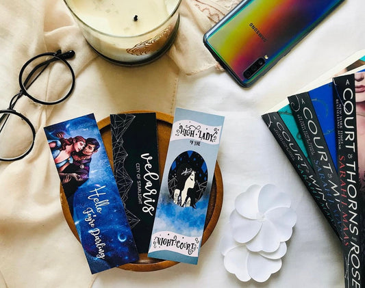  Set of bookmarks inspired by popular fantasy court series